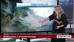 Fresh plume of wildfire smoke heading to southern Ontario Thursday News Clip