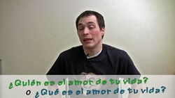 How to say "you're the love of my life" in Spanish (Día 35) Instructional Video