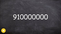 Converting a number to scientific notation Instructional Video