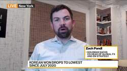 Goldman's Pandl Sees Mild Dollar Depreciation for 2022 News Clip