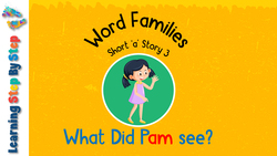 Learn to Read Short A CVC Words: am Word Family Instructional Video