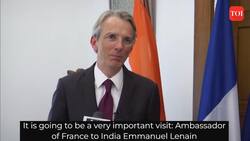 It is going to be a very important visit: Ambassador of France to India Emmanuel Lenain News Clip