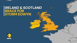 Ireland & Scotland brace for storm Eowyn News Clip