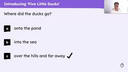 'Five Little Ducks Went Swimming One Day' Instructional Video