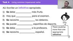 Aprender un idioma: 'hay que', 'se puede', 'se necesita', 'se debe' Instructional Video