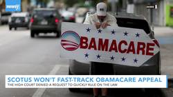 SCOTUS Declines To Fast-Track Obamacare Appeal News Clip
