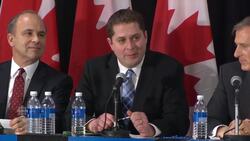 Conservative leadership candidates slam Kevin O'Leary News Clip