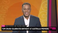 Tom Cruise Celebrates Birthday at Australia Premiere News Clip