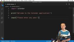 The Complete Practical Docker Guide - Challenge Solution: Simple Python Calendar App Instructional Video