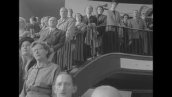 Atomic power for peaceful purposes on display in American Pavilion at West Berlin Industrial Fair in British sector News Clip