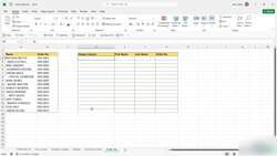 Microsoft Excel 2021365 - Beginner to Advanced - Exercise 09 - VLOOKUP formula Instructional Video