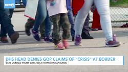 DHS Head Denies GOP Claims Of 'Crisis' At Border News Clip