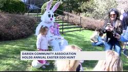 Darien kicks off Easter weekend with egg hunt News Clip