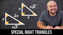Quick Special Right Triangles Review Instructional Video