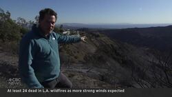 L.A. firefighters race against wind, search for the missing News Clip