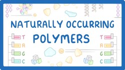 GCSE Chemistry - Naturally Occurring Polymers - Polypeptides, DNA, and Carbohydrates #61 Instructional Video