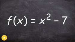 How to find the inverse of a function then determine domain and range Instructional Video