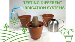 Comparing Different Types of Irrigation Systems | Science Project Instructional Video