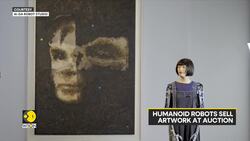 Humanoid Robot Sells Artwork At Auction News Clip