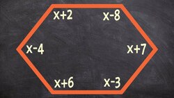 Finding the value of x for a hexagon using interior sum theorem Instructional Video