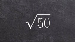 How to Simplify the Square Root of an Integer Instructional Video