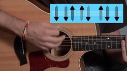 How to Play Strum Pattern #4 on Guitar Instructional Video
