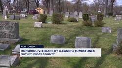 Community comes together to clean veterans’ gravestones in Nutley News Clip