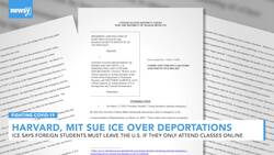Harvard, MIT Suing ICE To Support International Students News Clip