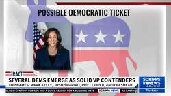 Kamala Harris has a little more than a week to select a 2024 running mate News Clip