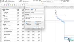 Microsoft Project 2021 From Beginners to Advanced - Record a Macro Instructional Video