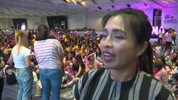 Hundreds take part in mass breastfeeding in Manila News Clip