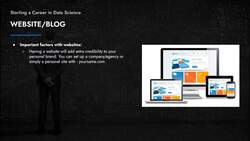 Data Science and Machine Learning with R - Setting Up a Website Instructional Video