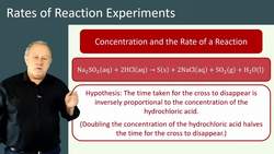 Rates of Reaction Experiments: Investigating the Relationship between Concentration and Reaction Time Instructional Video