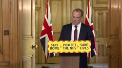 Dominic Raab and Prof Angela McLean answer questions from media News Clip