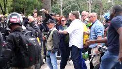 CLEAN : Brazil Bolsonaro participates in motorcade on eve of presidential elections News Clip