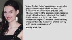 Family breaks silence after Saskatoon woman's partner found not criminally responsible in her death News Clip
