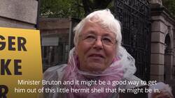 73-year-old grandmother goes on hunger strike in protest over climate change News Clip