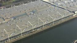 Aerials of London's new Nightingale hospital Instructional Video