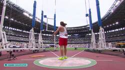 Ethan Katzberg advances to hammer throw final at worlds, qualifies 1st News Clip