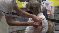 Villa Park opens as mass vaccination site News Clip