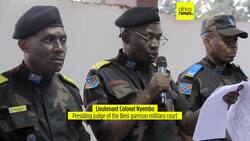 DRC: Military court convicts 23 people over collaboration with Allied Democratic Forces News Clip