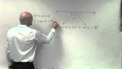 How to find the measure of three angles that are supplementary Instructional Video