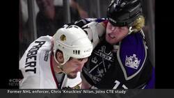 Former NHL enforcer joins CTE study News Clip