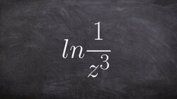 Expanding logarithmic expressions Instructional Video