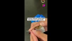 Chandigarh Customs Department Uncovers Gold Smuggling: Precious Metal Extracted from Credit Cards News Clip