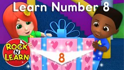 Learn About the Number 8 Instructional Video