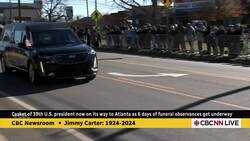 Jimmy Carter’s six-day funeral observances begin News Clip
