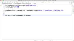 Master Microservices with Spring Boot and Spring Cloud - Step 23 – Enabling Discovery Locator with Eureka for Spring Cloud Gateway Instructional Video