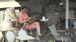 CLEAN : Cafe terraces reopen in French city of Lille News Clip