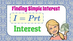 Finding Simple Interest Instructional Video